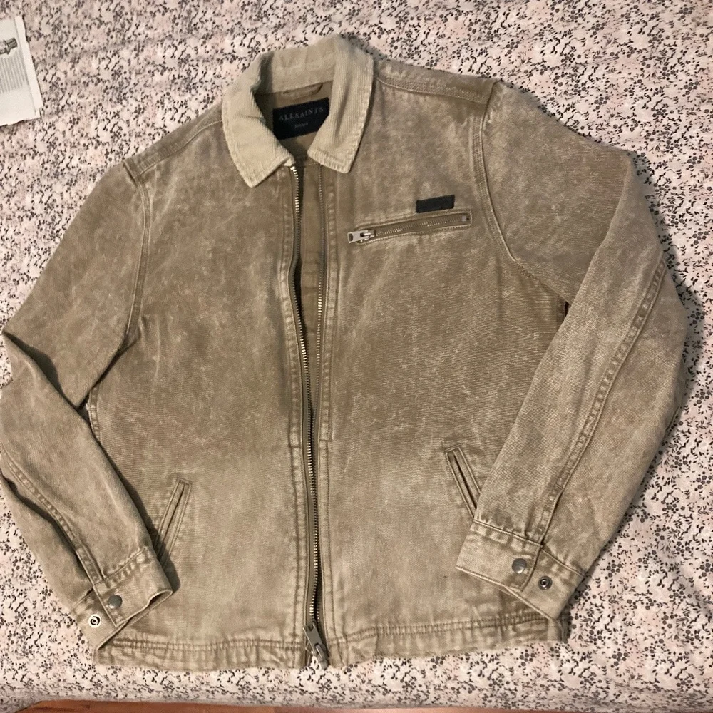 All Saints AllSaints Rothwell Jacket Denim NWOT - Picture 3 of 8